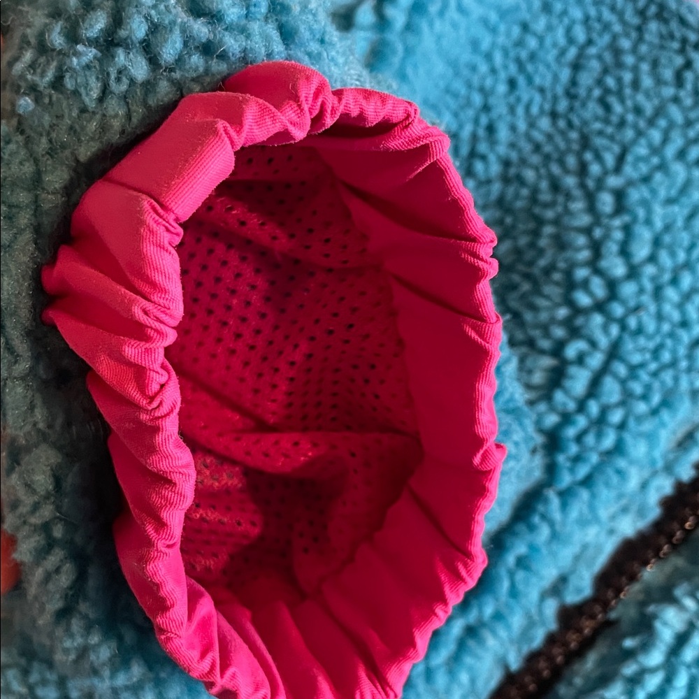 Obey Blue and Pink Fleece Jacket - Picture 5 of 7